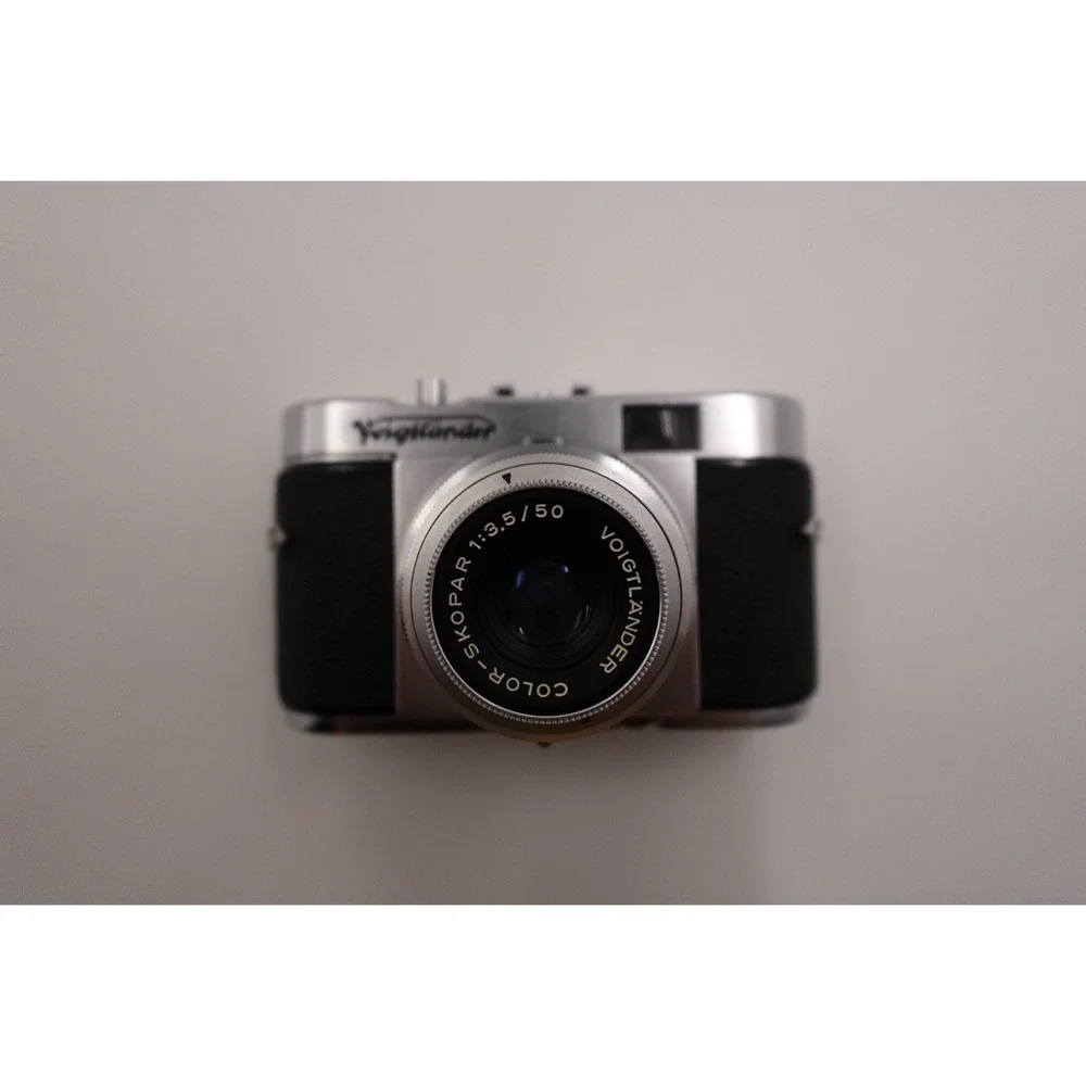 VTG 50s Made in Germany 35mm Film Camera Color-Skopar 50mm Voigtlander Vito B